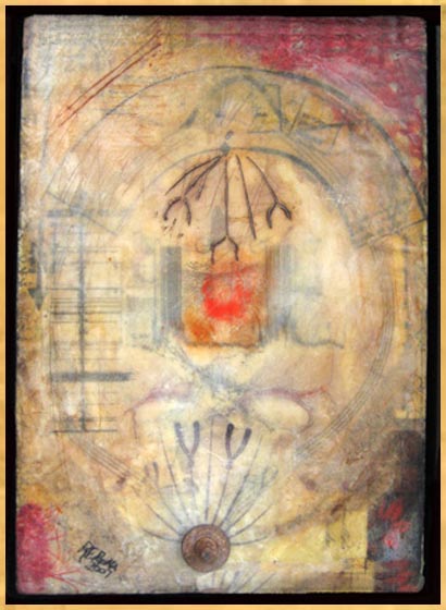 Bursting No. II - painting copyright Ray Papka