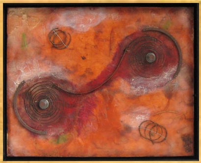 Unwind - painting copyright Ray Papka