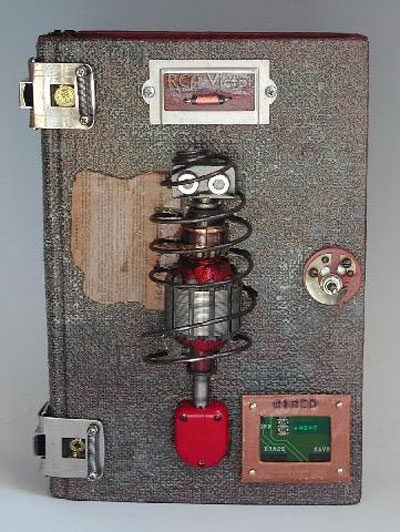 Wired - altered book copyright Ray Papka